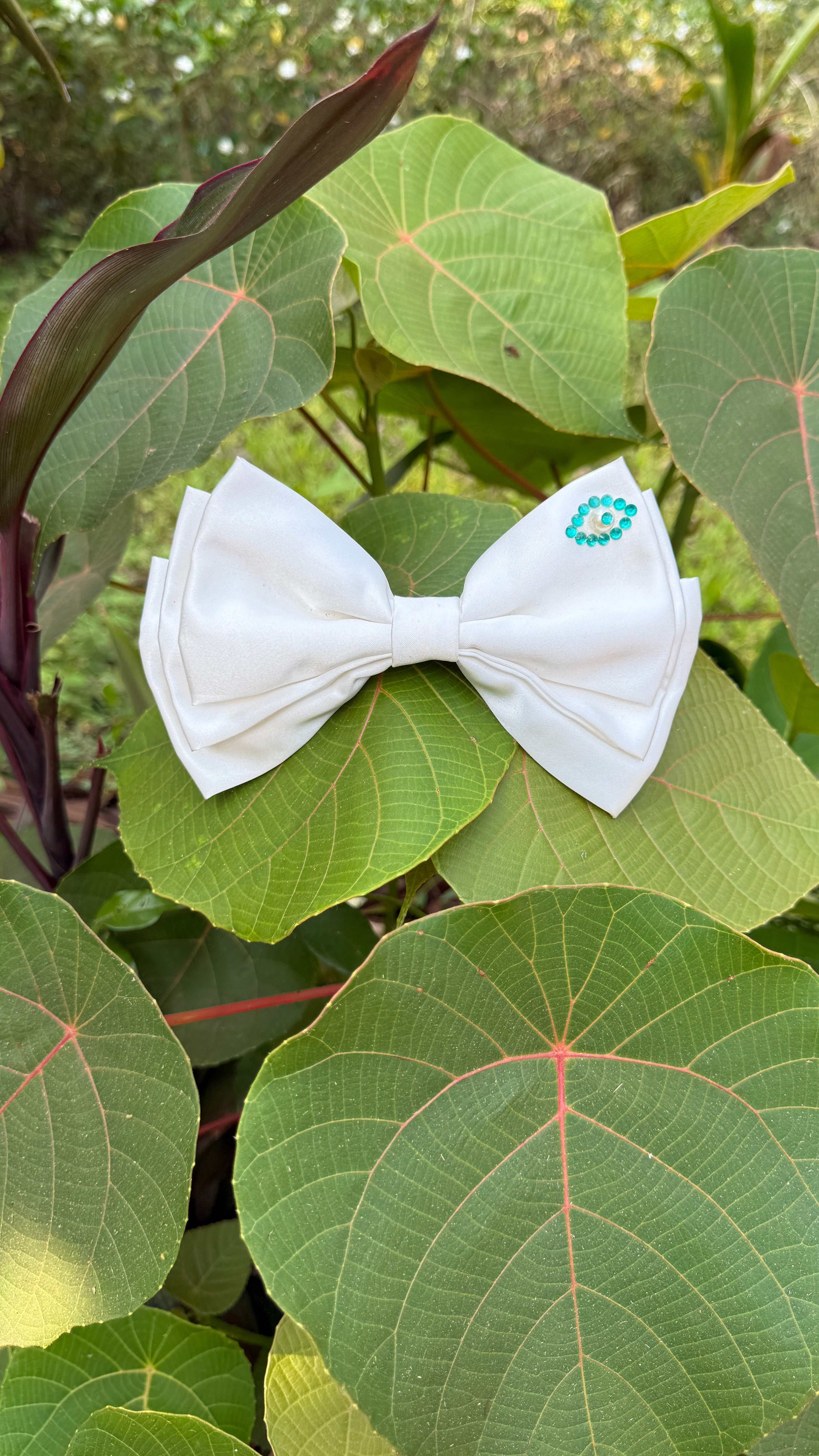 Triple layer bow - L size - EVIL eye