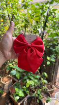 Satin Pigtail Bow (Multiple Colours)