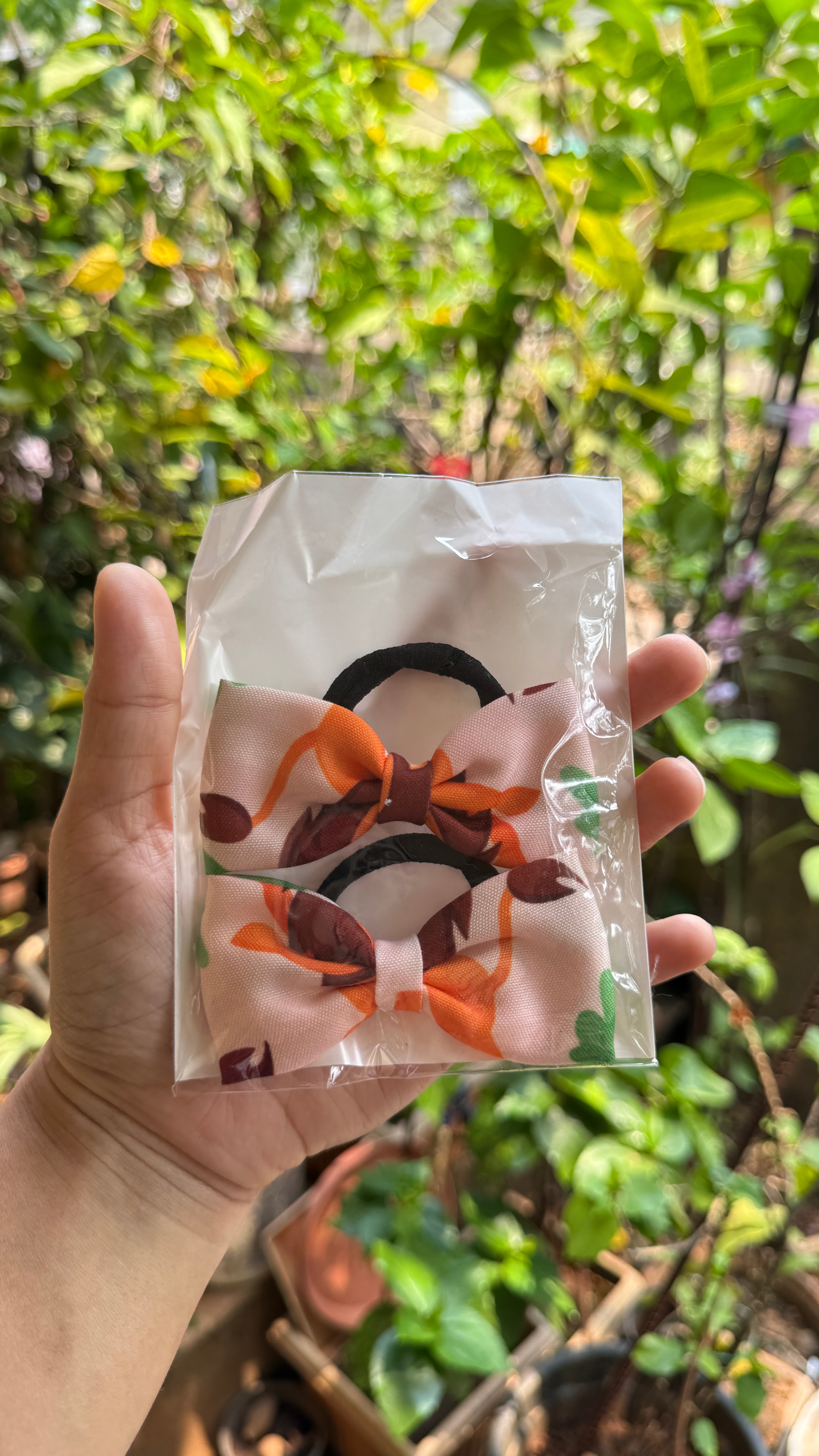 Baby hair clip with band