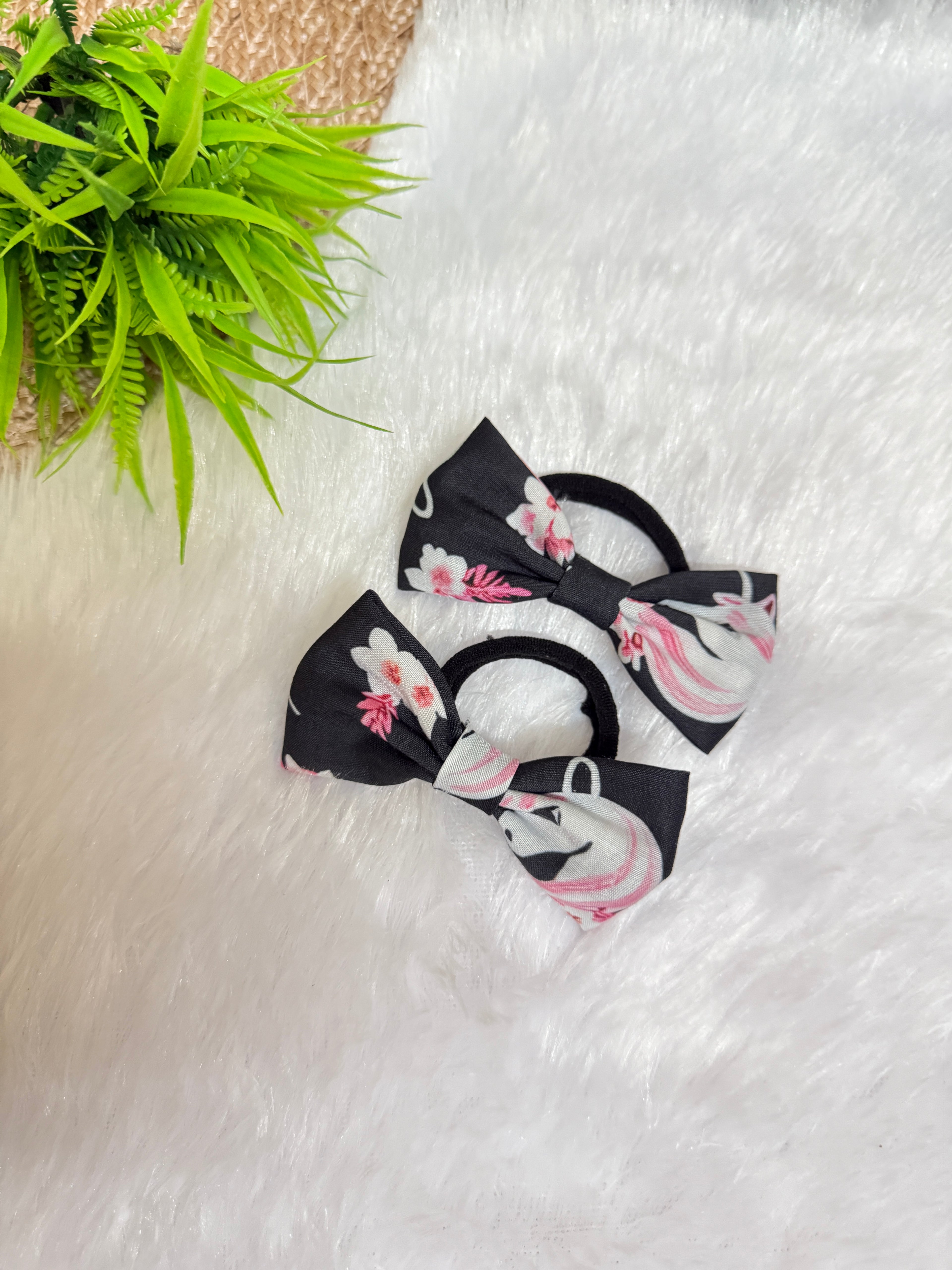 Baby hair clip - With bands