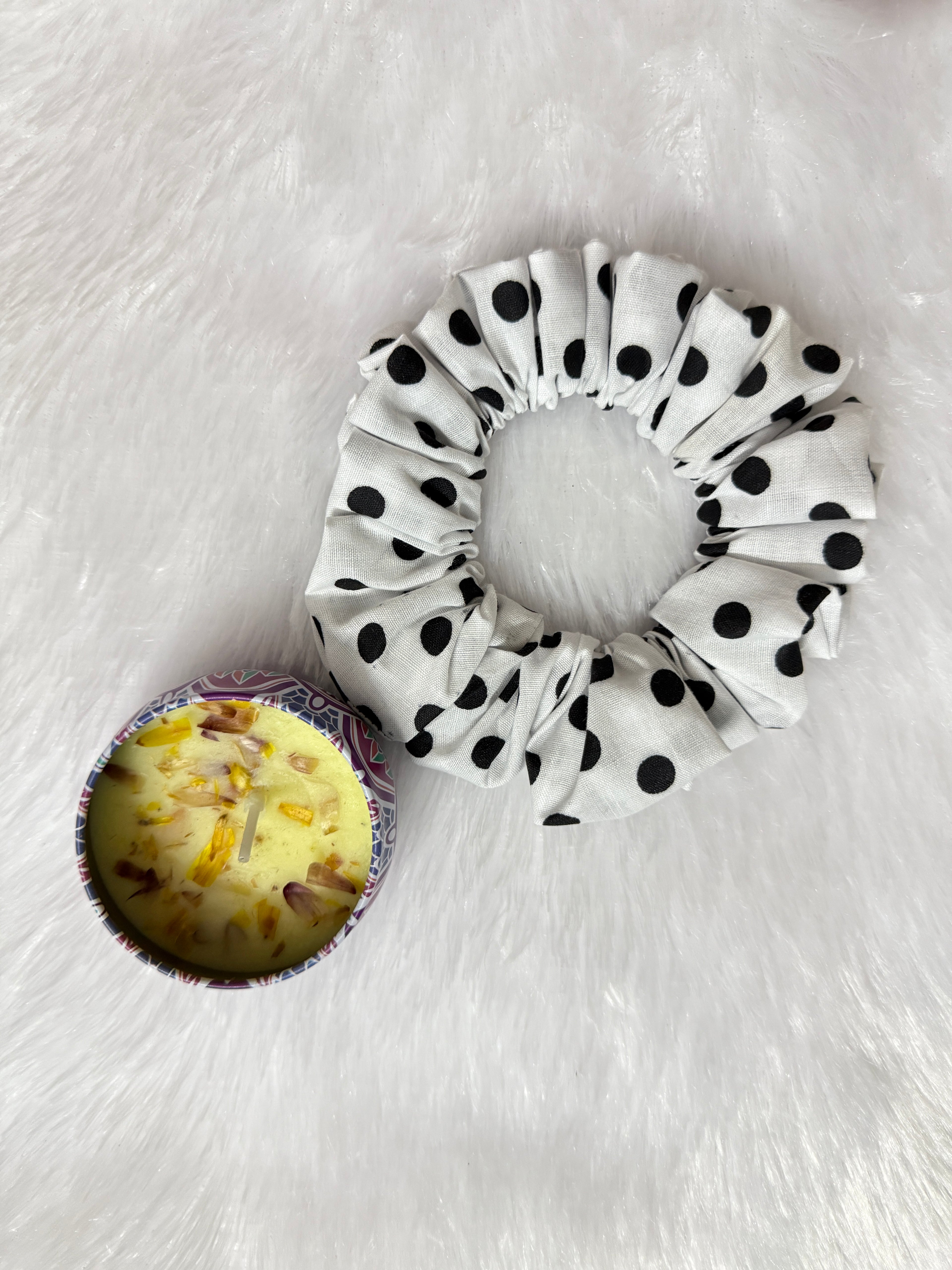 Cotton Scrunchie  (M size) Multiple Colours