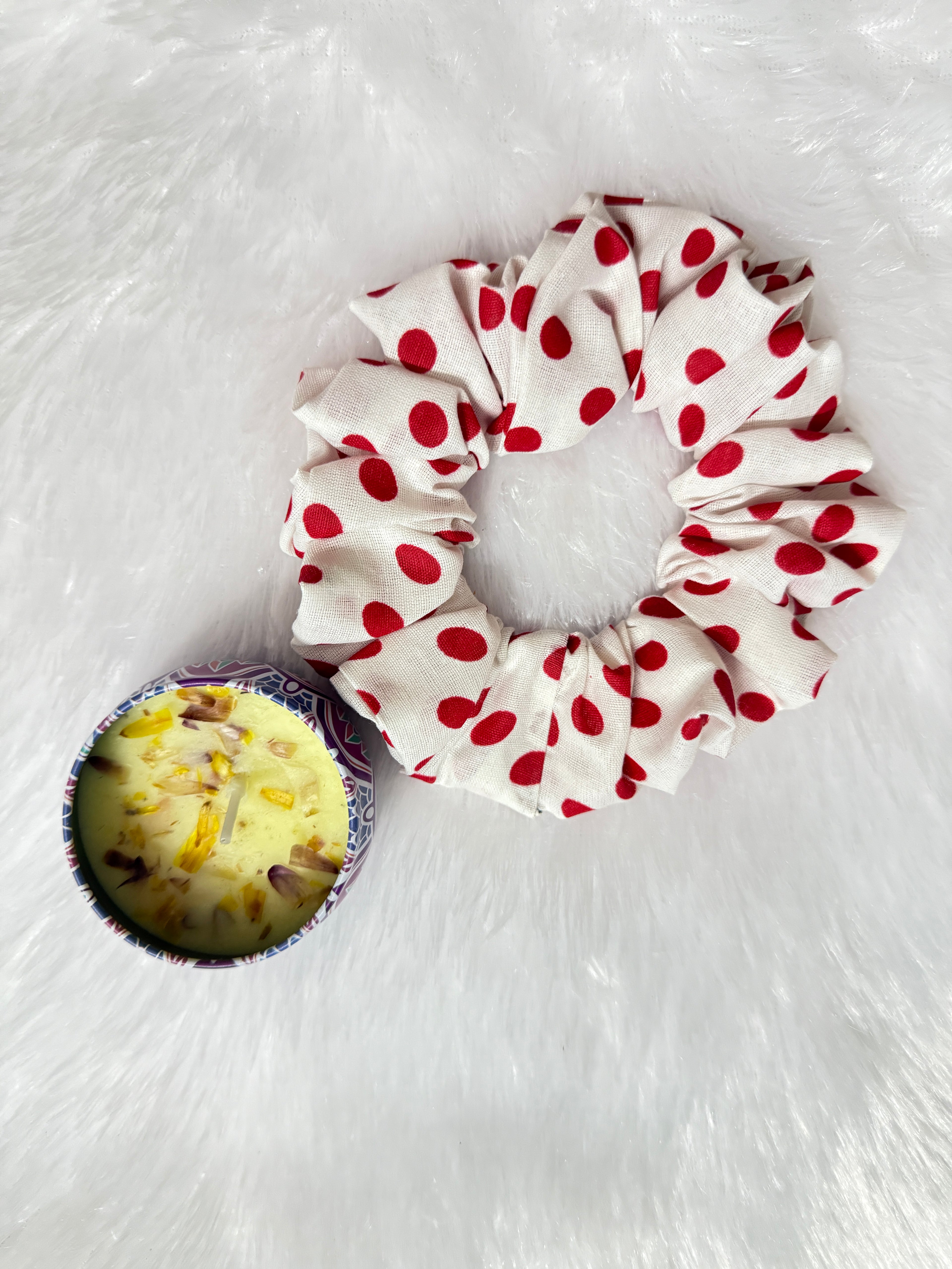 Cotton Scrunchie  (M size) Multiple Colours