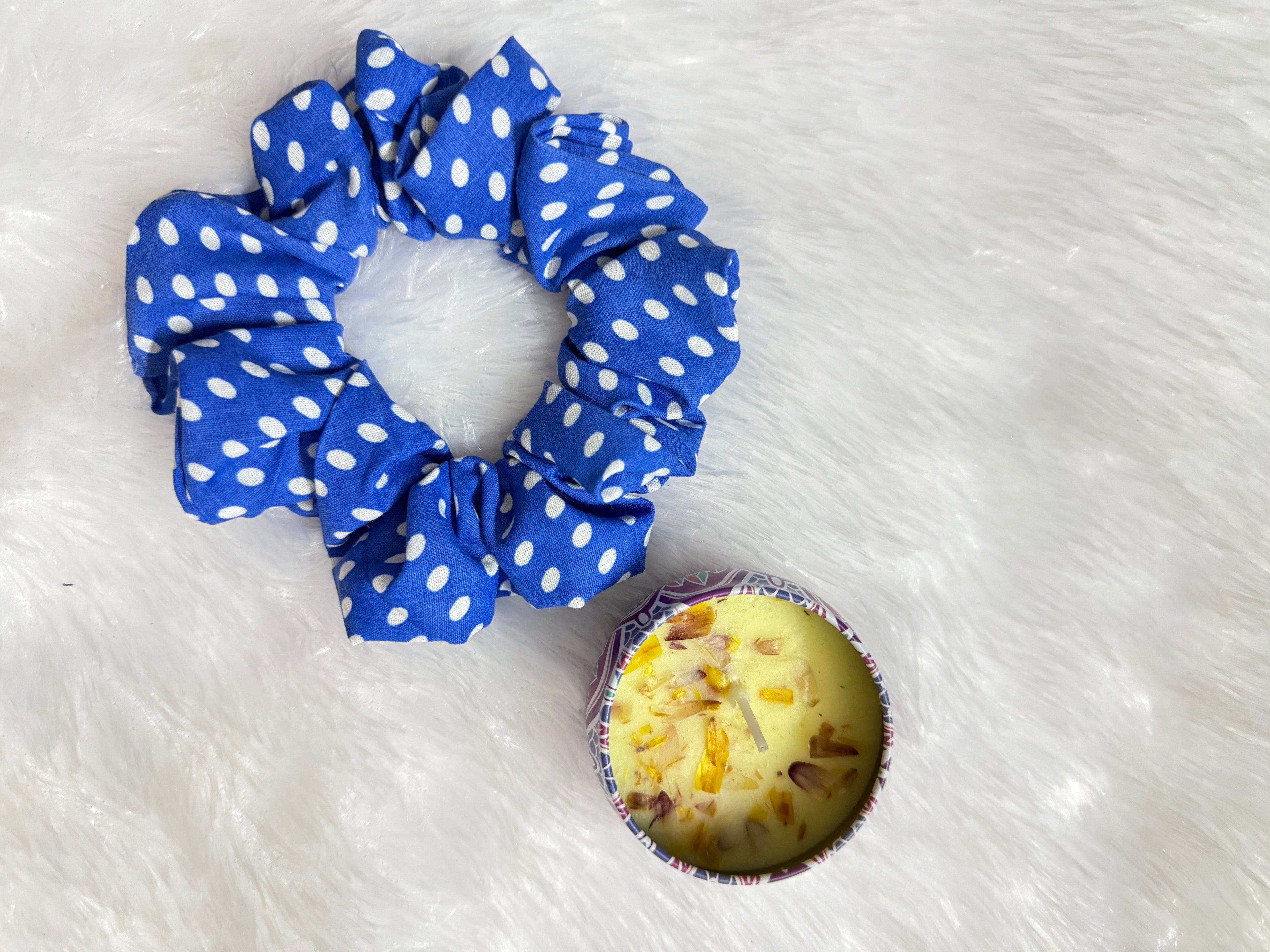 Cotton Scrunchie  (M size) Multiple Colours